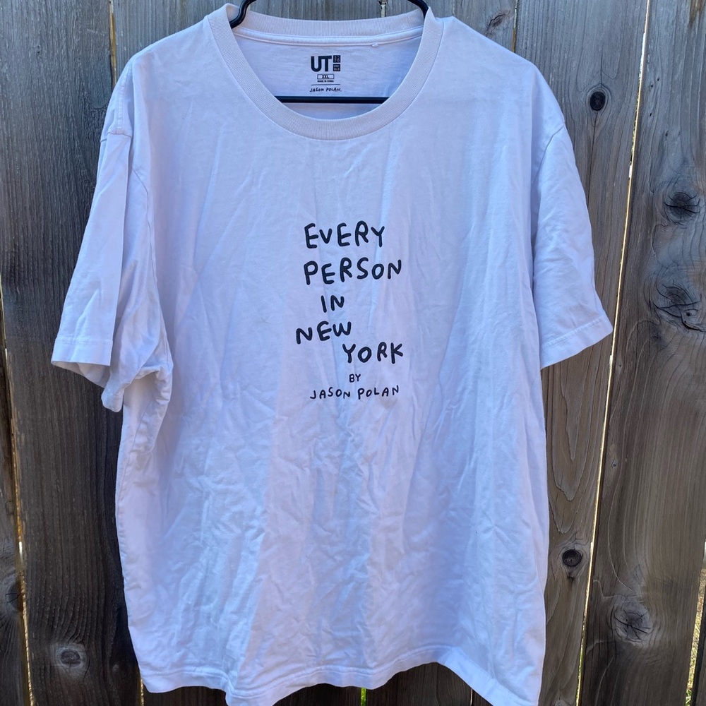 Uniqlo Artwork Graphic Tee New York Size XXL